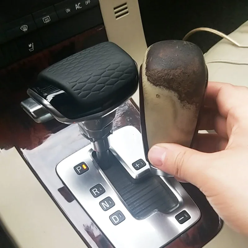 For Volvo S80 V70 S60 V60 XC60 XC70 2006-2012 Outer Pole Version Car Gear Shift Head Replace Gear Shift Knob Gear Stickle