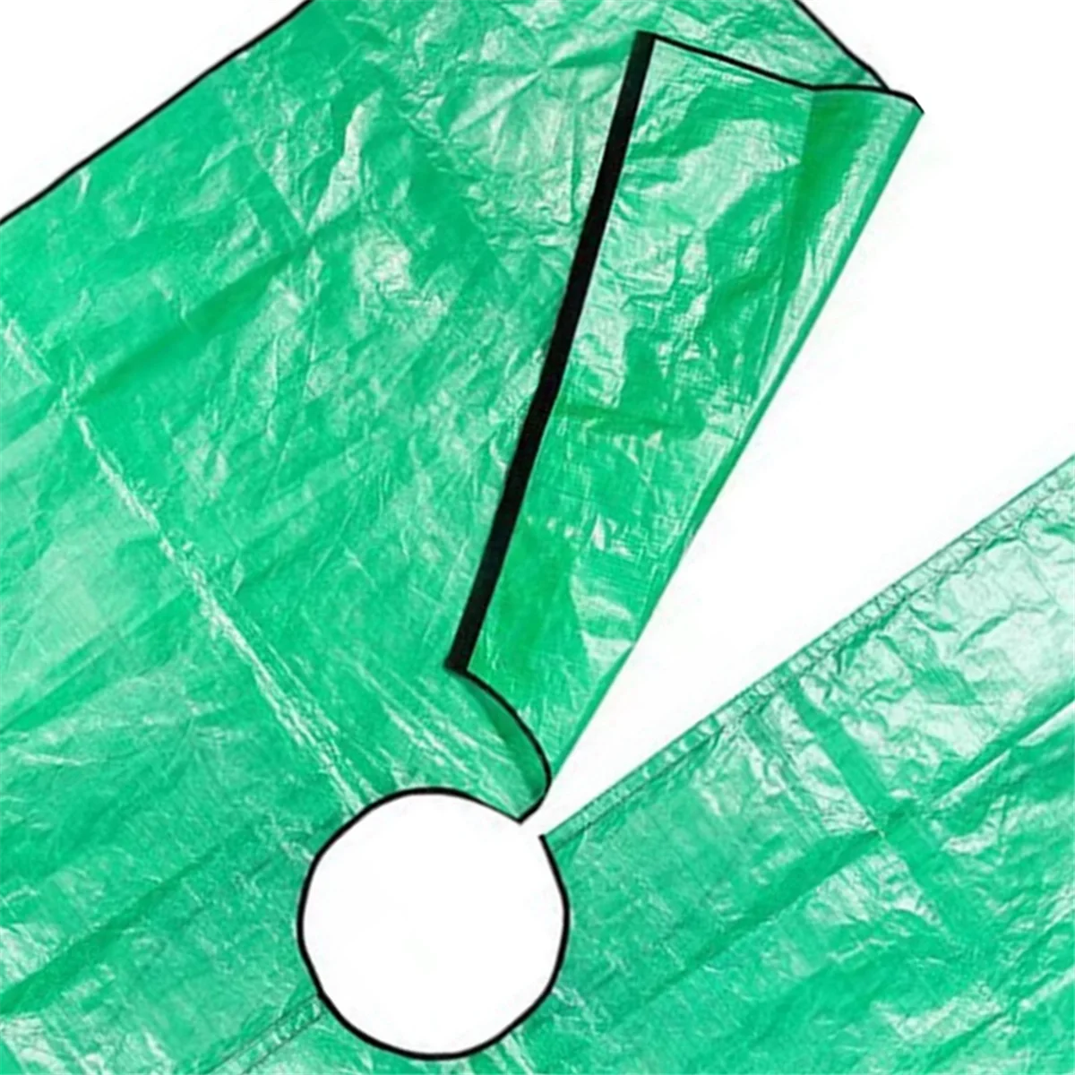 

Garden Tree Pruning Waterproof Tarp with 12 Inch Hole for Tree and Hedge Trimming AccessoriesJADD