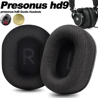 Almohadillas para auriculares presonus hd9 HD9, almohadillas de repuesto, tela de malla, cubiertas de memoria, esponja, proteína suave