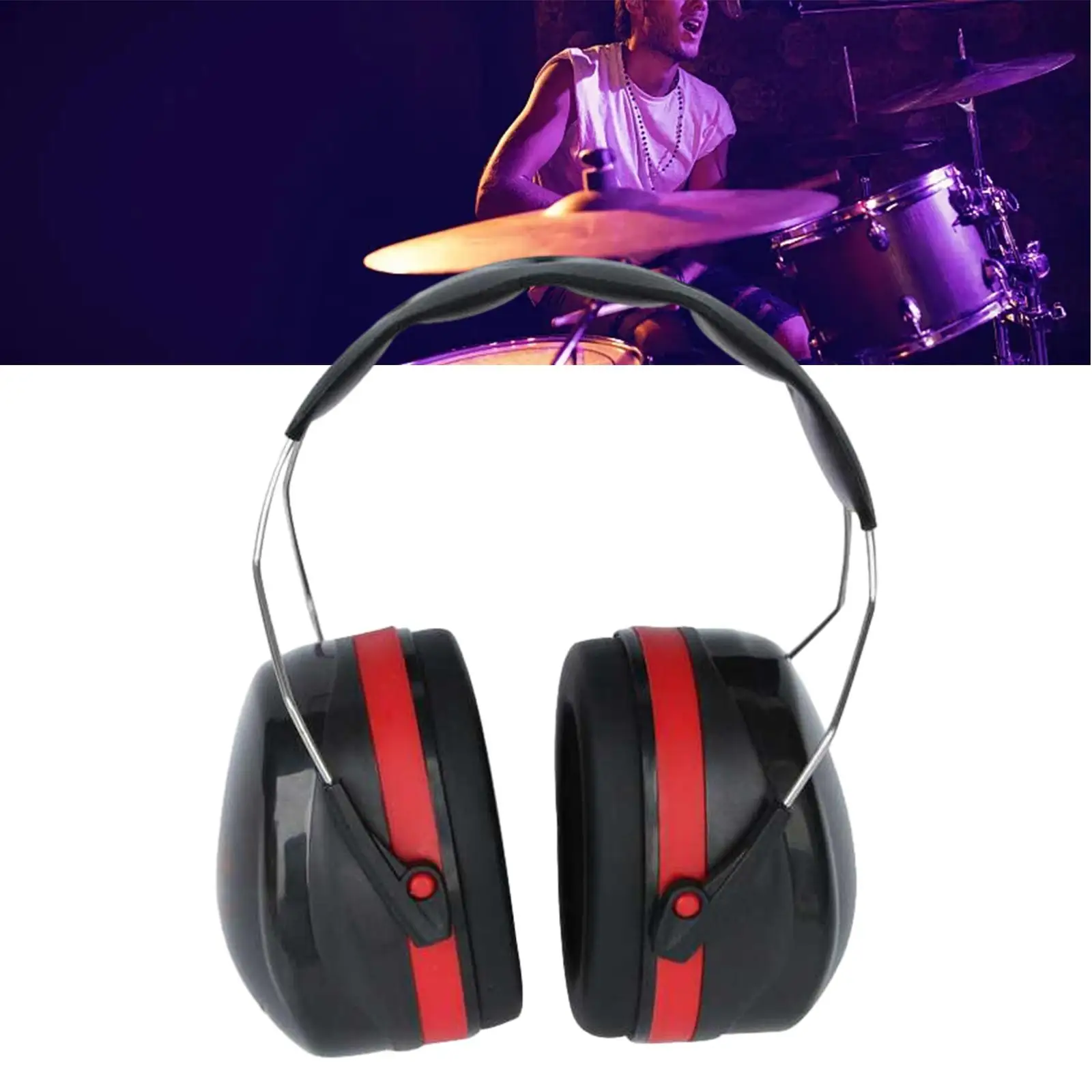 Наушники с шумоподавлением, с защитой от шума, без давления, для рабочего стола, для газона, самолета, игровой барабан