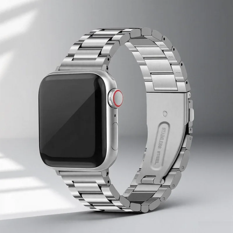 Edelstahlarmband für Apple Watch Band Ultra 2 1 49mm 46 45 44 42 41 40 38mm Armband IWatch Serie 12 11 10 9 8 7 SE 6 5 4