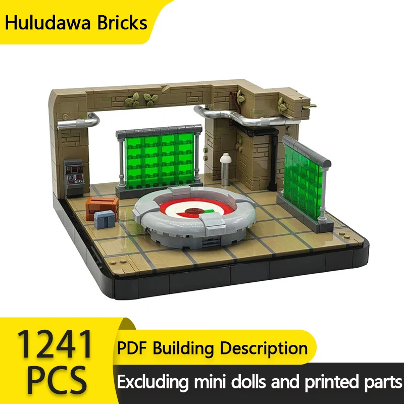 Star Movies Model MOC Building Bricks Military Base Strategic Center Modular Technology Gift Holiday Assemble Children Toys Suit