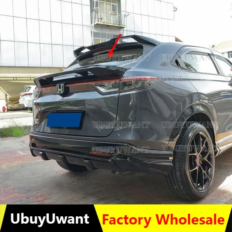 

Задний Средний спойлер UBUYUWANT для Honda VEZEL HRV HR-V XRV XR-V 2021 2022, высококачественное заднее крыло из АБС-пластика