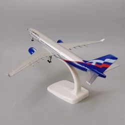 20cm Russia Air Aeroflot Russian A330 Airbus 330 Airways Airlines Metal Alloy Airplane Model Plane Aircraft w Landing Gears