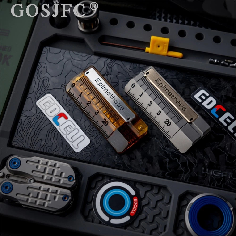 WANWUEDC & ROGUE Lineal Mechanische Push Slider EDC Werkzeuge Stress Büro Gadgets Escritorio Autismus Spielzeug