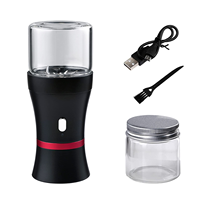 Portable LTQ Electric Herb Grinder Stainless Steel High Speed Tobacco Crusher for Smoking Grass Cutter Accessories Men Gifts