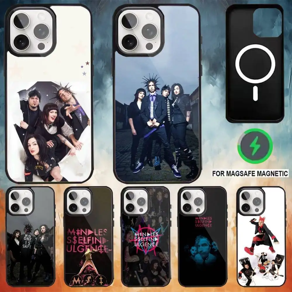 

Msi M-Mindless Self I-Indulgence Phone Case For iPhone17,16,15,14,13,12,11 Plus,Pro Max Magnetic Magsafe Wireless Charging