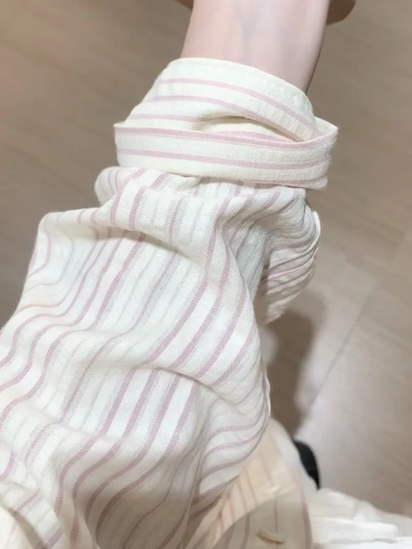 

Женская летняя новая свободная длинная све в синюю полоску с защитой от солнца irt Design Sensation Lazy Sle Верхняя одежда Топ