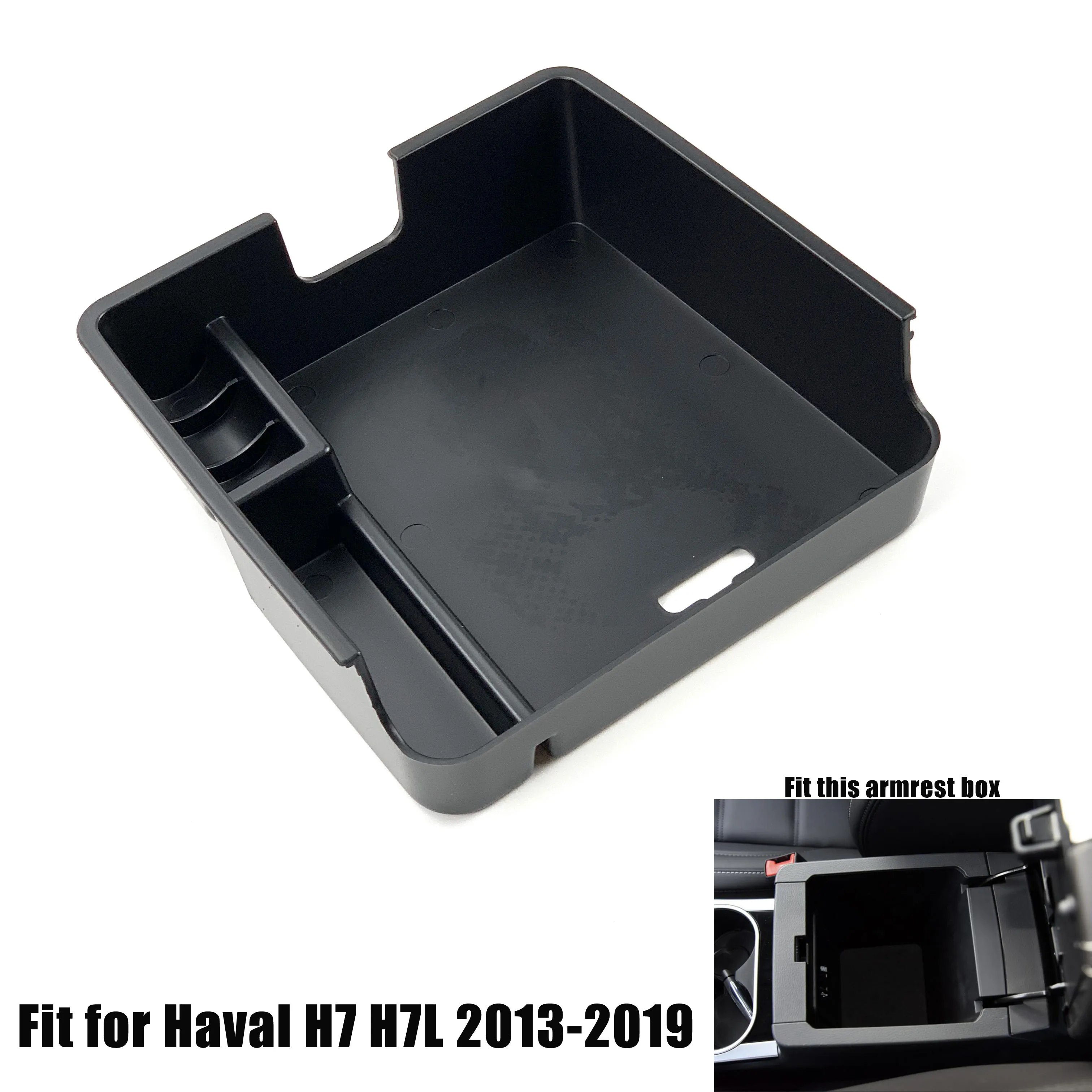 Car Styling Dedicated Modified Central Armrest Storage Box Glove Box Tray Pallet Case For HAVAL H2 H6 H7 H9 Car Accessories