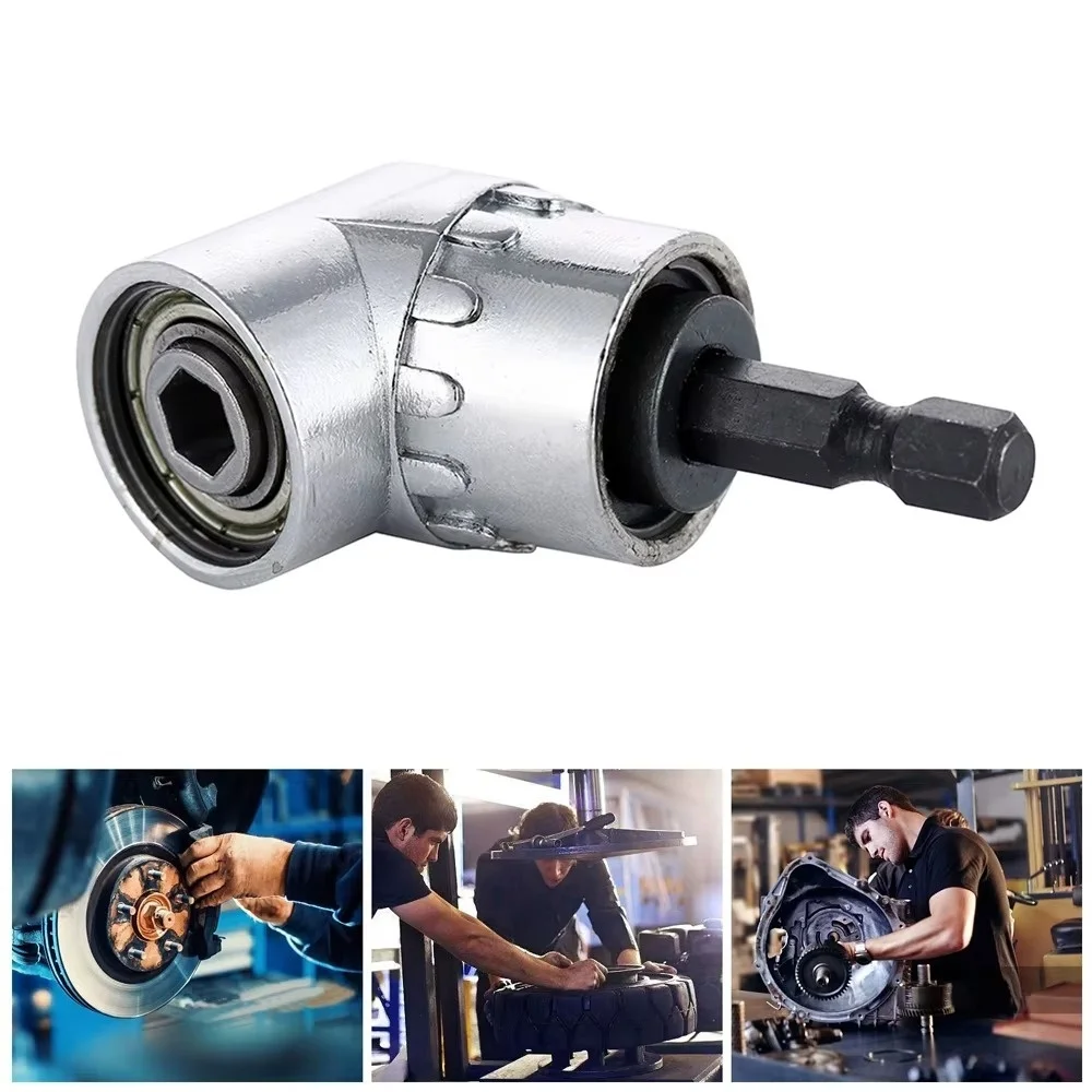 105 Degree Bending Screwdriver Joint Screw Driver Socket Holder Adapter Hexagonal Handle Conversion Connect Rod Tool Accessories