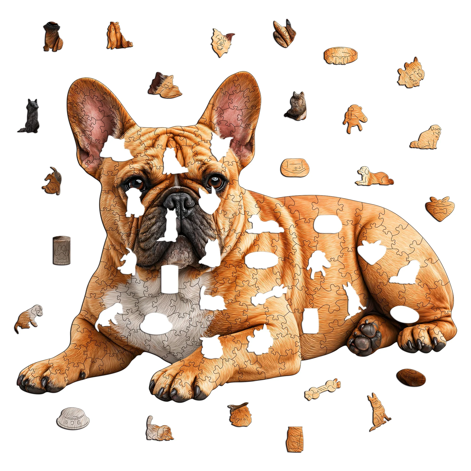Puzzle drewniane płaskie z mot – Woodworking Meaning recenzja i cena