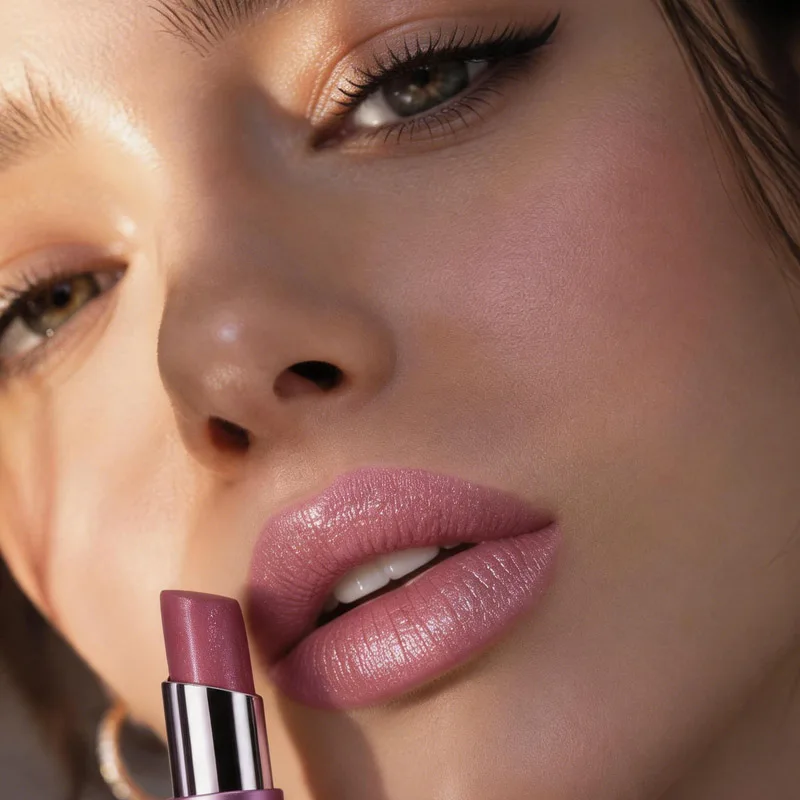 JUJU DREAM Velvet Matte Lipstick, Rose Pink Lip Color, Waterproof Long-Lasting Nonstick Smudgeproof