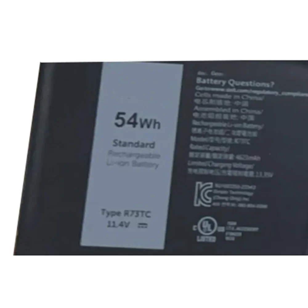 Imagem -05 - Bateria do Portátil para Dell Latitude 3340 em em 11.4v 54wh Grwkg Dr02p Gtg7n 3340 R73tc R73tc-original