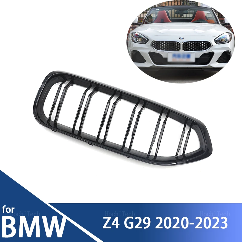 

G29 Front Bumper Grille Piano Front Kidney Radiator Grill 2-Slat For BMW Z4 2019 - 2024 G29 Roadster M40i sDrive 25i