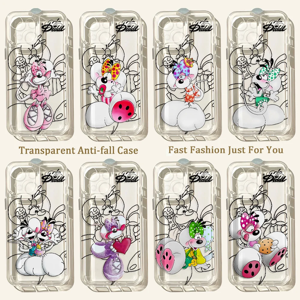 NEW Cartoon D-Diddls Phone Case For Samsung Galaxy A37 A57 A16 A07 A17 A36 A26 A56 A55 A35 A25 A15 A54 A24 A14 A05 A13 4G 5G