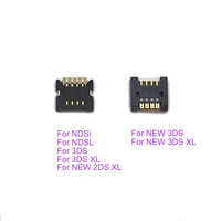 5PCS For New 3DS XL Touch Screen Ribbon Port Socket Clip For NDSi / NDSL/ 3DS / 3DS XL LL/2DSLL Replacement Part 4 Pin Connector