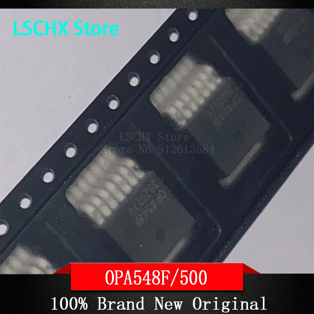 1pcs OPA548F/500 TO-263-7 OPA548 High voltage, high current, wide output voltage swing power operational amplifier