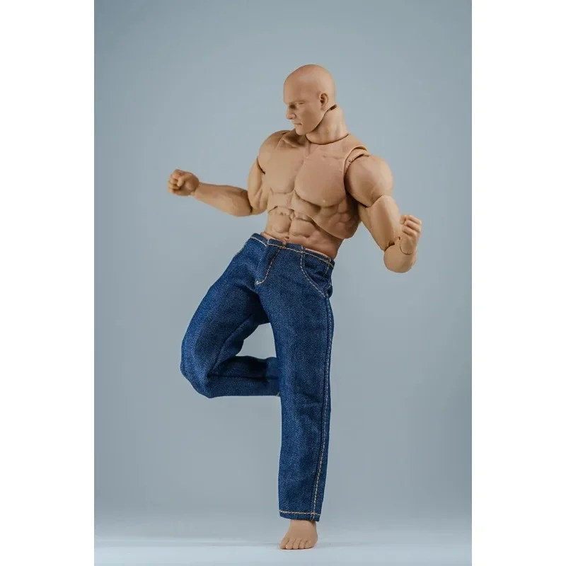 En Stock 1/12 échelle mâle soldat mode jean à la mode modèle bricolage pour 6 ''TBLeague JIAOU poupée figurines corps poupée