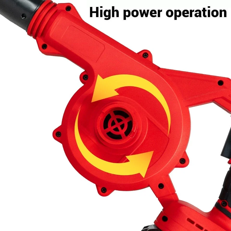 48V Electric Cordless Leaf Blower Portable Handheld Leaf Garden Dust Collector Cleaner Air Blower Power Tool Gardening Tools