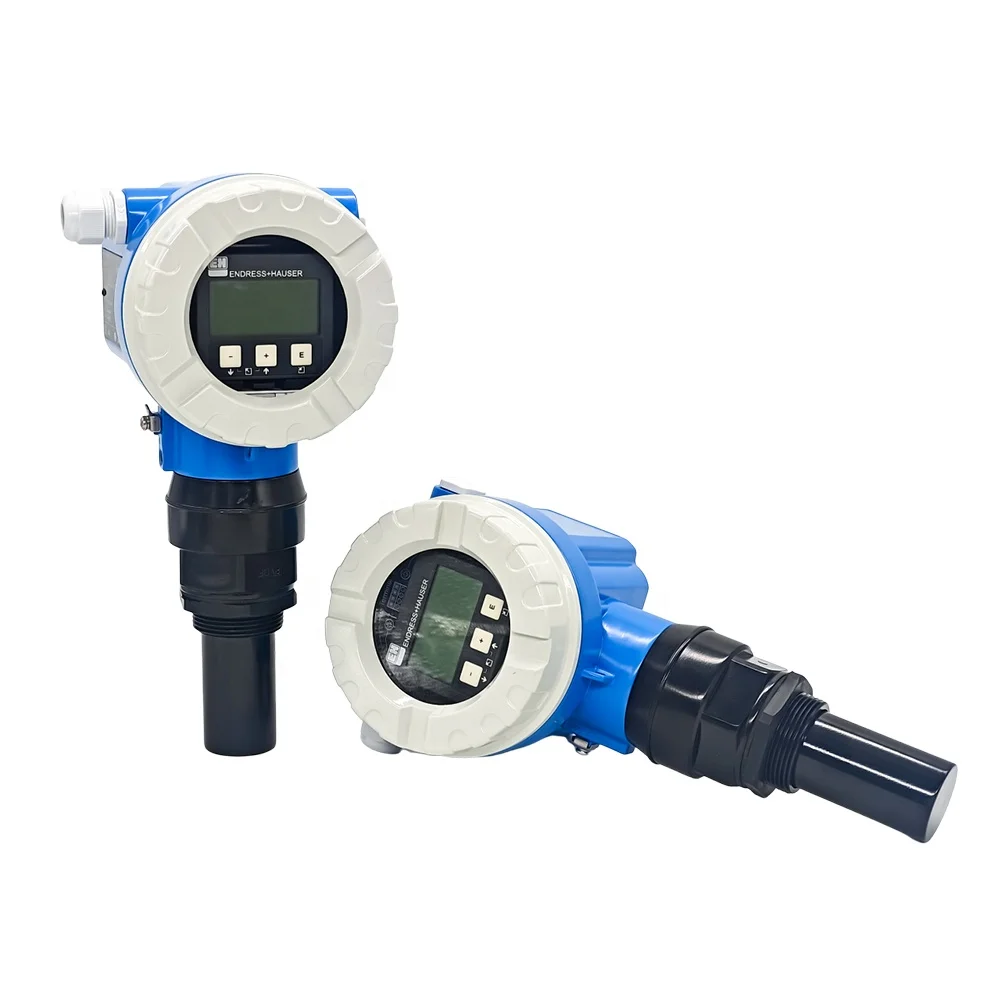 Digital Ultrasonic Liquid Level Sensor Transmitter E+H FMU40 Ultrasonic Liquid Level Gauge