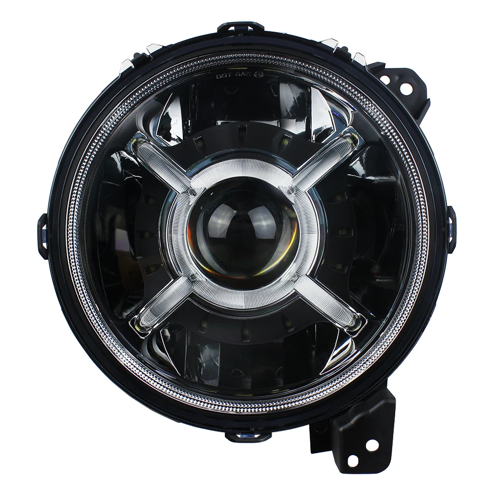 Newest 9inch For Jeep JL Gladiator JT LED Headlight 2018 2019 2020 Round LED Sealed Beam Headlamp JL