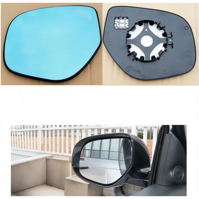 High Quality Wide Angle Anti Blue Rearview Mirror Outlander Large Field View Scratch Resistant Stable Mount