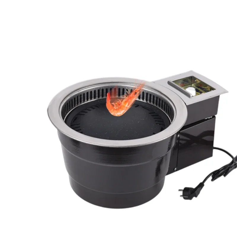 

Smokeless BBQ Grill Charcoal Grill BBQ Grill Smokeless Grilling Pot Japanese BBQ Grill