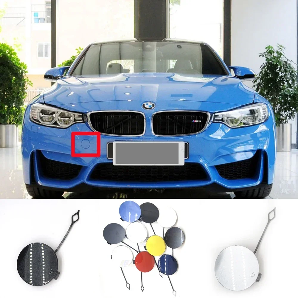 FRONT TOW COVER  Fit 14-20 BMW M series M3 F80 Sedan M4 F82 Coupe F83 Convertible Bumper Hook Eye Cap