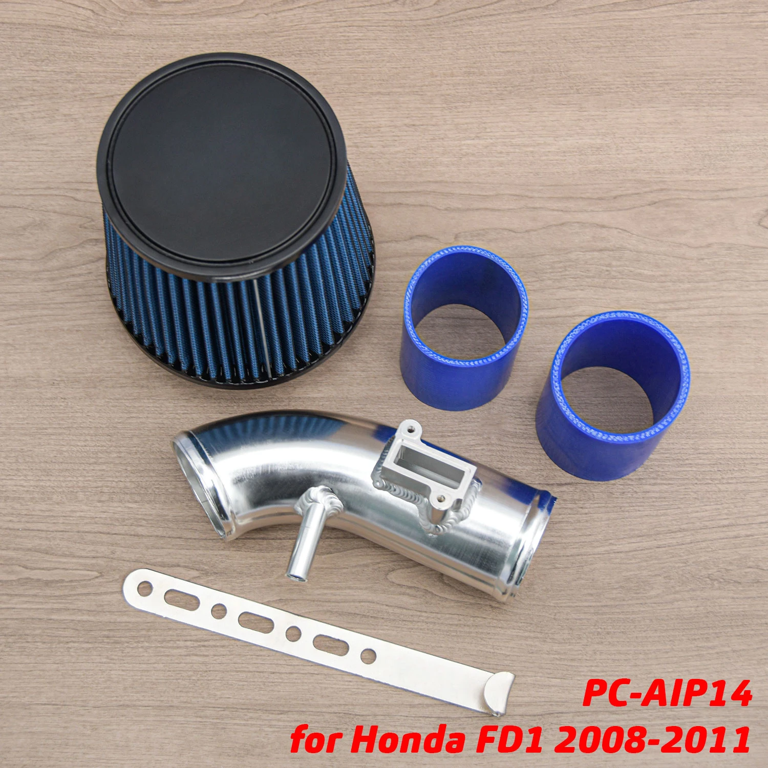 لهوندا FD1 2008-2011 كوع أنبوب ألومنيوم عالي الأداء مع مرشحات الهواء #1