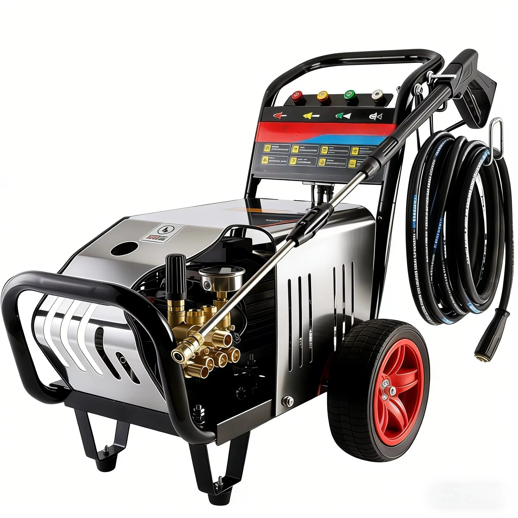 Professional Commercial Car Wash Pressure Washer 220V New Heavy Duty Stainless Steel High Power Automatic Carwash Unit for