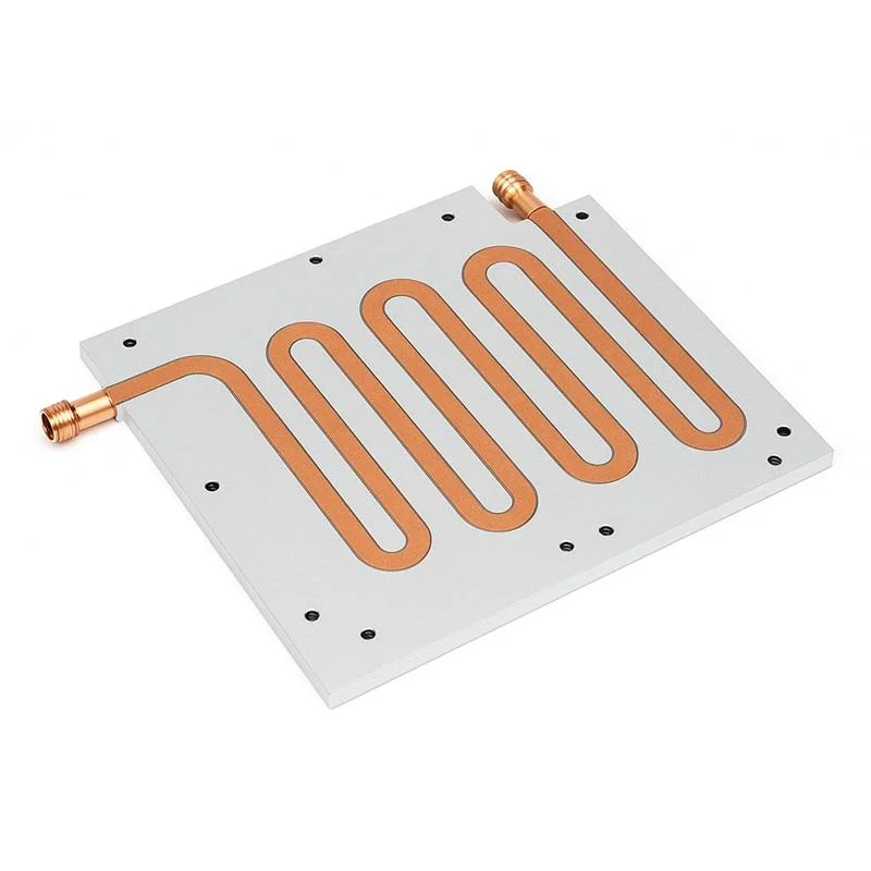 Hot Sale OEM   Ev Car Battery 7mm Thickness Liquid Cold Aluminum Industrial Cold Plate Coolant System Water Cooling Plate