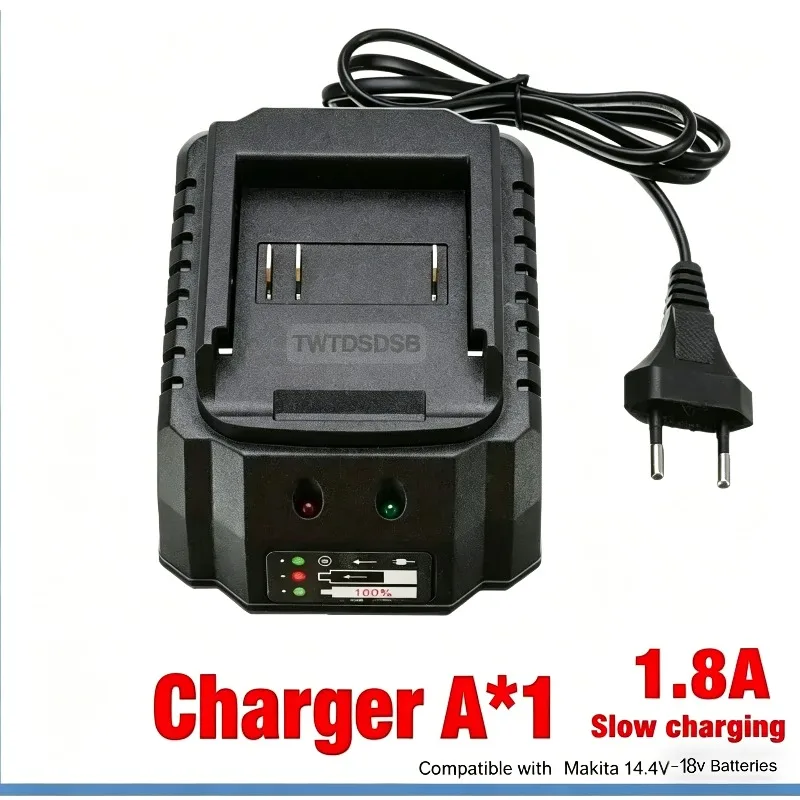 Battery Li-ion Charger Quick Charge 18V 21V Power Tools Portable Charger US/UK/EU Plug for Makita