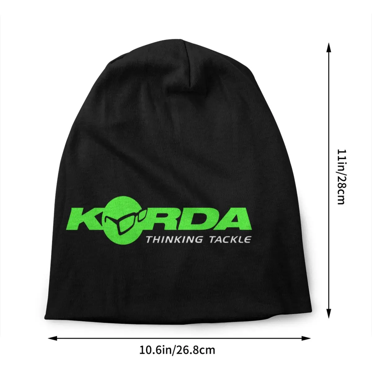 Custom Korda Fishing Logo Beanie Cap Warm Bonnet Femme Knit Hats Fashion Outdoor Fish Carp Fisherman Gift Skullies Beanies Caps