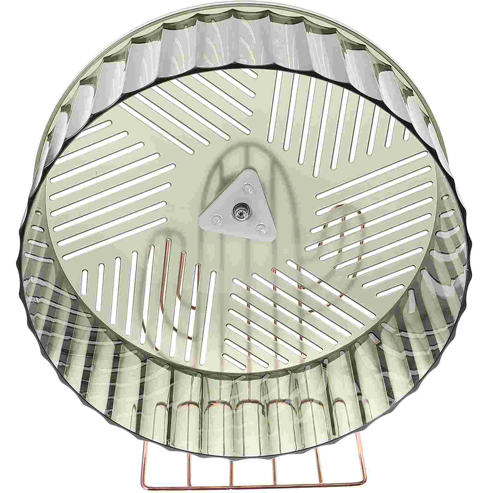 

Hamster Running Wheel Compact Rat Silent Chinchilla Hedgehog Toy Cage Toys Household Decorative Pocket Small Exercising