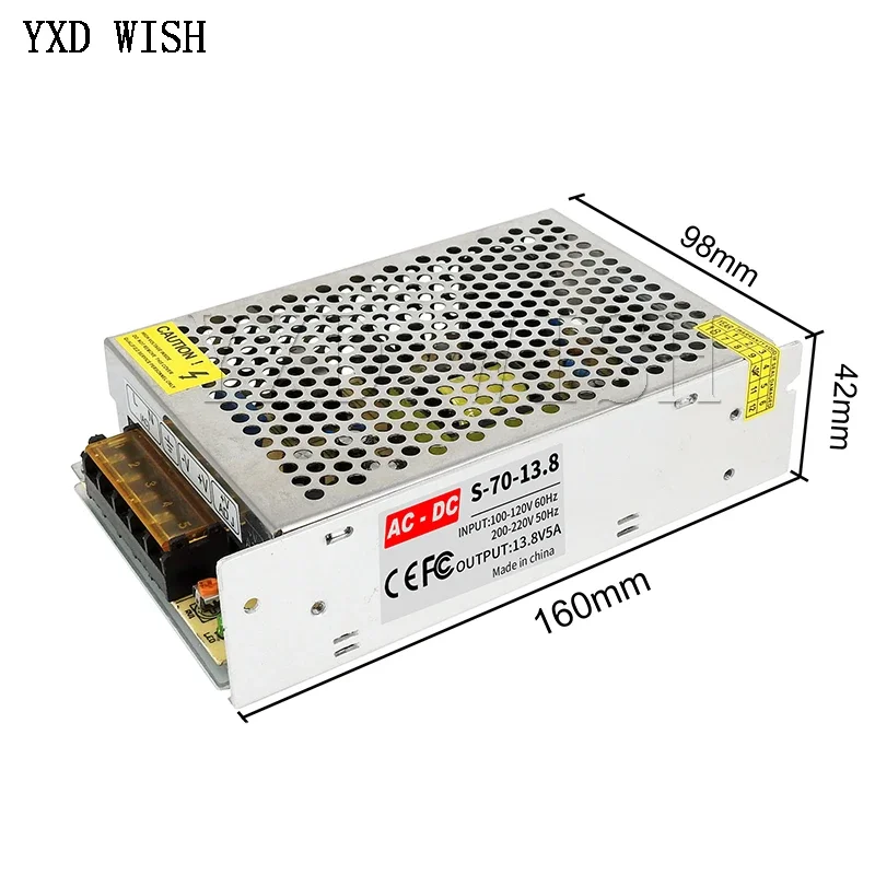 13.8V 15V 18V Power Supply SMPS 13.8 15 18 V AC-DC 220V TO 13.8V 15V 18V 2A 3A 4A 5A 10A 20A 30A Switching Power Supply SMPS