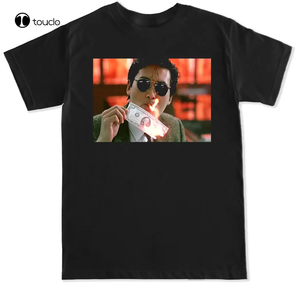 Chow Yun Fat Asian Movie Film Legend Classic Retro Funny Humor Asia Mens T Shirt Custom Aldult Teen Unisex Digital Printing