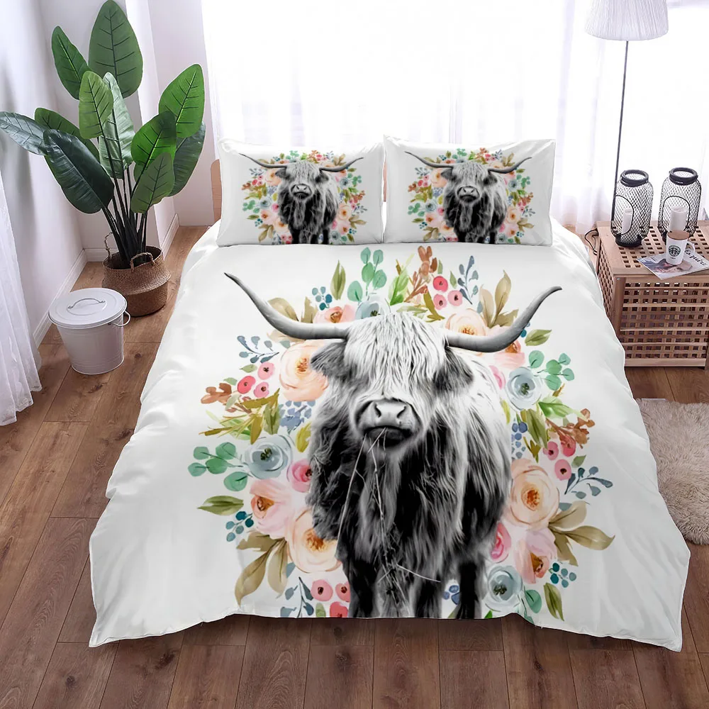 

Persian Goat Ancient Duvet Cover Set King Queen Full Double Twin Single Size Bed Linen Set