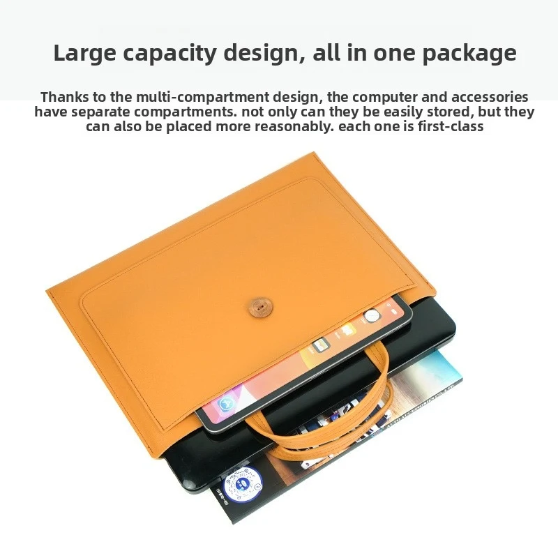 Stylish Briefcase Handbag Laptop Bag Computer Bag for Business Travel Durable Polyester with Padded Compartment