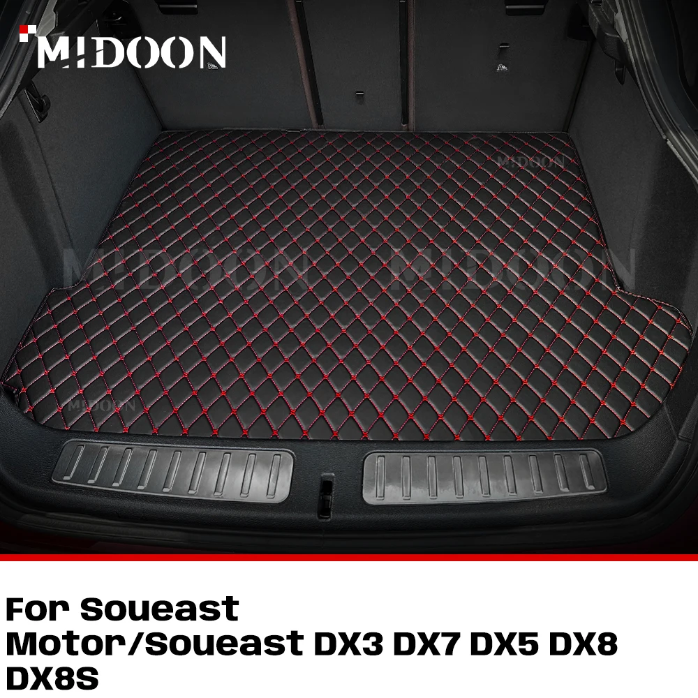 

For Soueast Motor/Soueast DX3、DX7、DX5、DX8、DX8S Custom Car Trunk Mat Protective Pad Cargo Liner Auto Interior Accessories