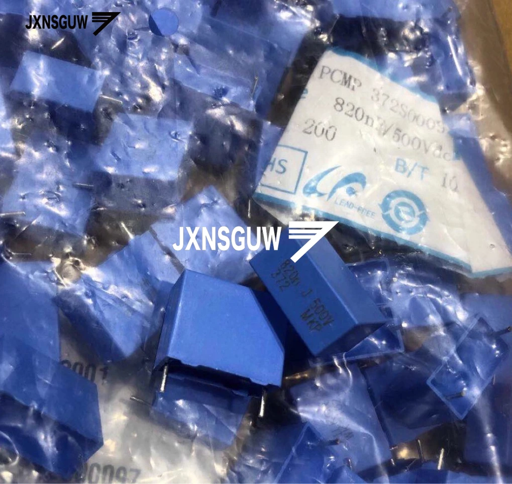 50PCS/lot NEW Original PILKOR 372MKP 0.82UF 500V P15MM film capacitor 820NF MKP 372 824/500V free shipping