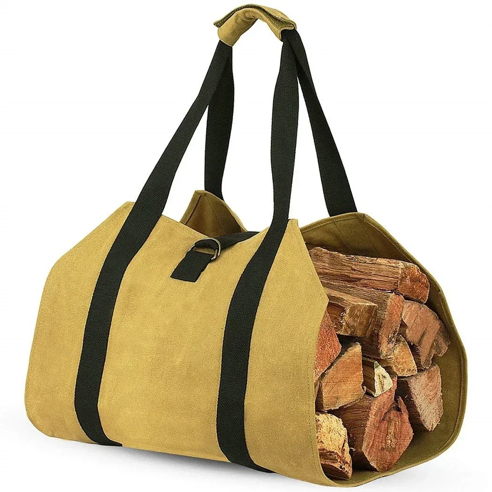 

Dirt-proof Portable Canvas Bag Storage Pack WHITEDUCK TUFF Canvas Bag Firewood Log Carrier Outdoor Accessories