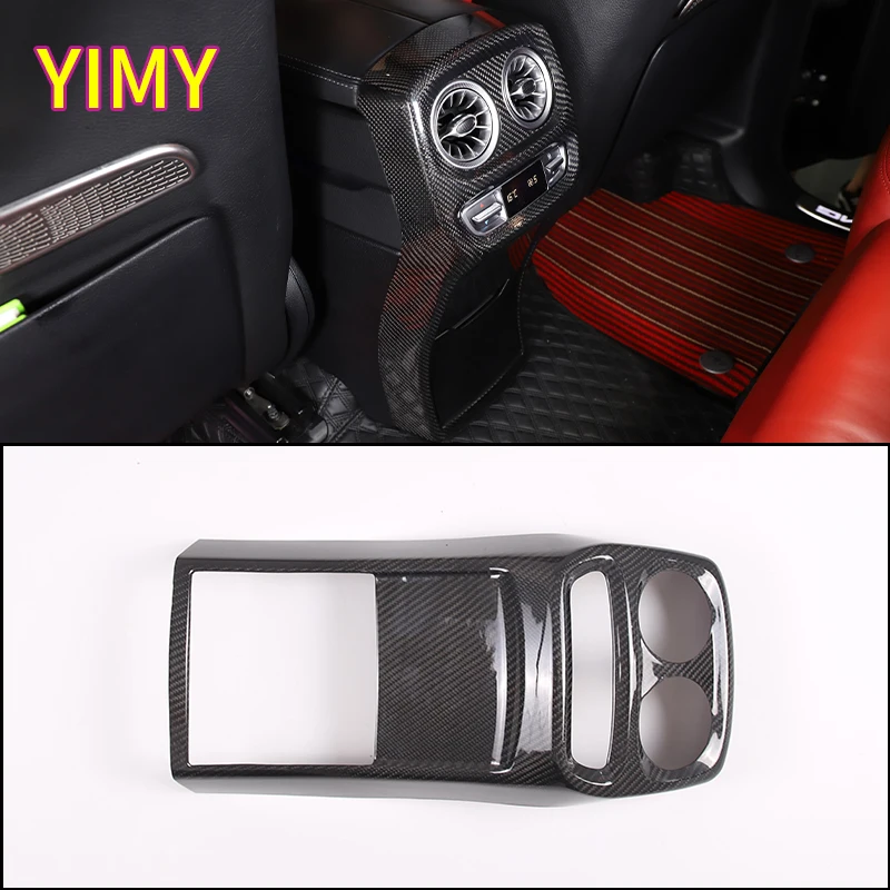 

ABS plastic/real carbon fiber Car rear exhaust vent anti-kick cover Suitable for Mercedes-Benz G-Class W463 2019-2024