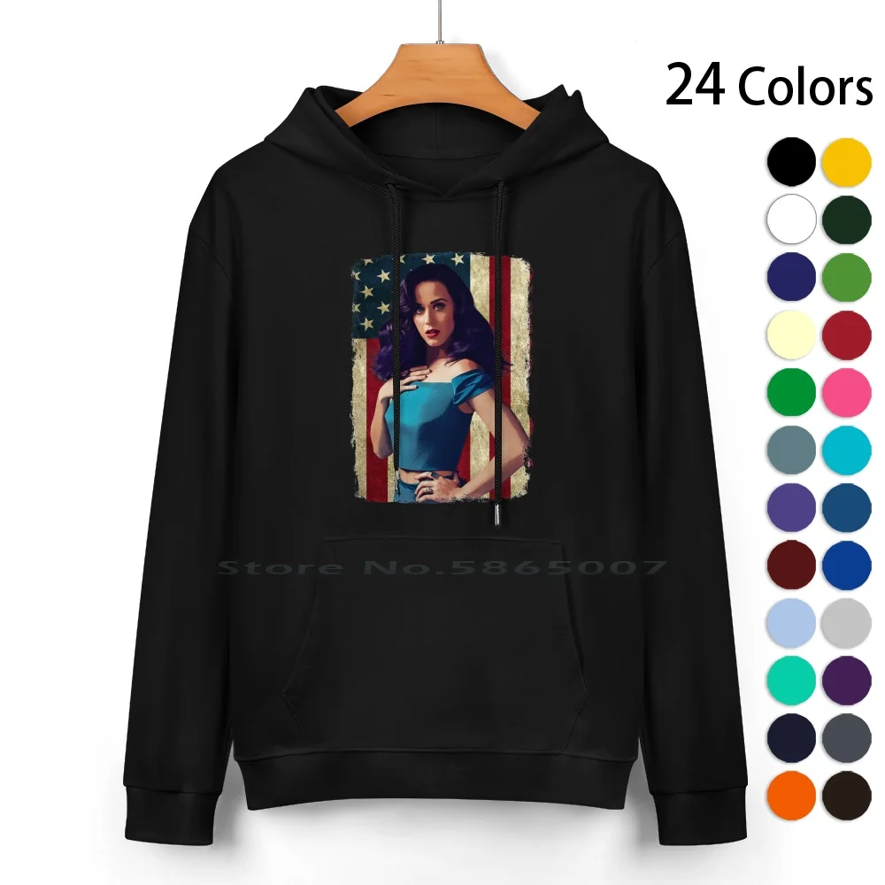 

Katy-Perry Pure Cotton Hoodie Sweater 24 Colors Katy Kats Katykat Music Vintage 90s 100% Cotton Hooded Sweatshirt For Women Men