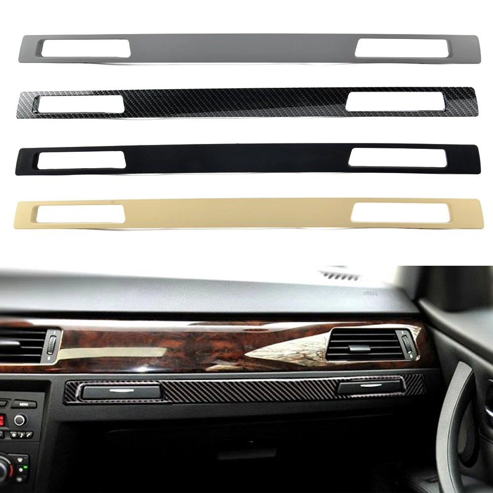 For BMW E90 E91 E92 E93 LHD Car Water Cup Holder Panel Interior Strip Trim For BMW 3 Series M3 2005-2012 51457138798