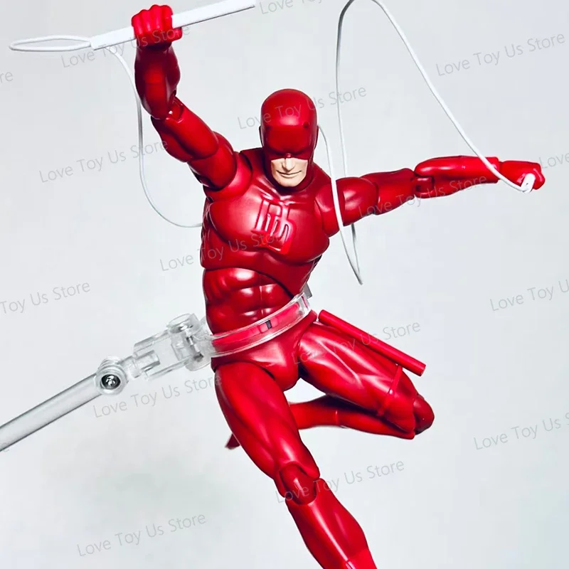 Original Ct Toys Daredevil Mafex 223 Comic Version Figure SHF Anime Action Figurine Statue Model Custom Gifts Kids Toys