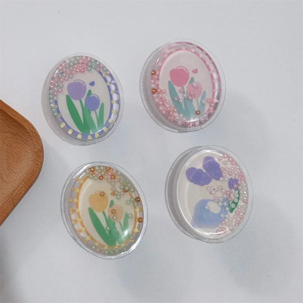 Staffa airbag a forma di tulipano, estensibile e girevole, altamente pratica e adatta per telefoni cellulari