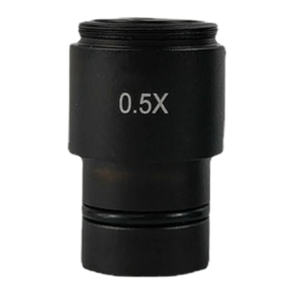 For microscope CCD Adapter Ring 0.5X C Mount to 23.2mm Reducer Lens with 23.1mm Interface ABS Black Short Long Type