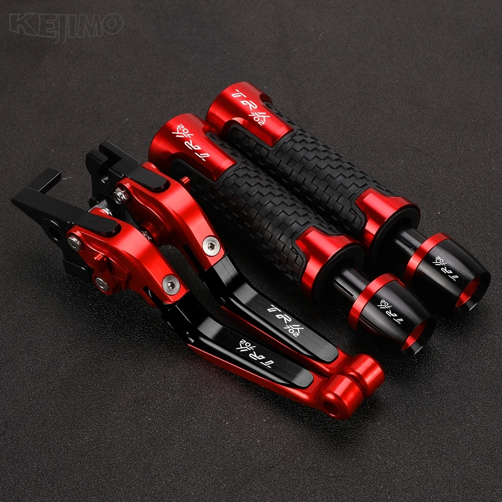 2025 2026 Motorcycle Accessories For benelli TRK702 TRK 702 allyears Adjustable Folding Brake Clutch Lever Handle Hand Grips End