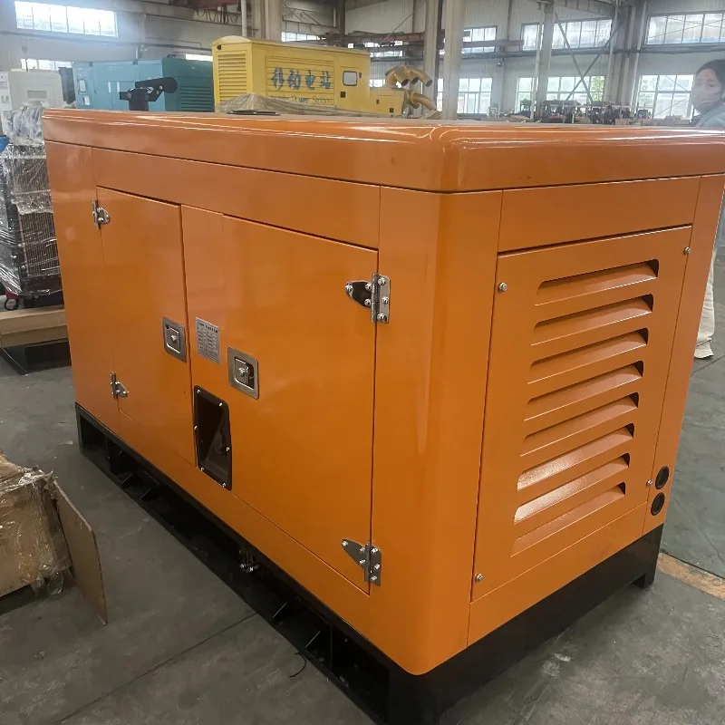 Single Phase Silent Diesel Genset 7kva Pure Sine Wave Stable Voltage Household Air Conditioner Refrigerator Full Load Backup