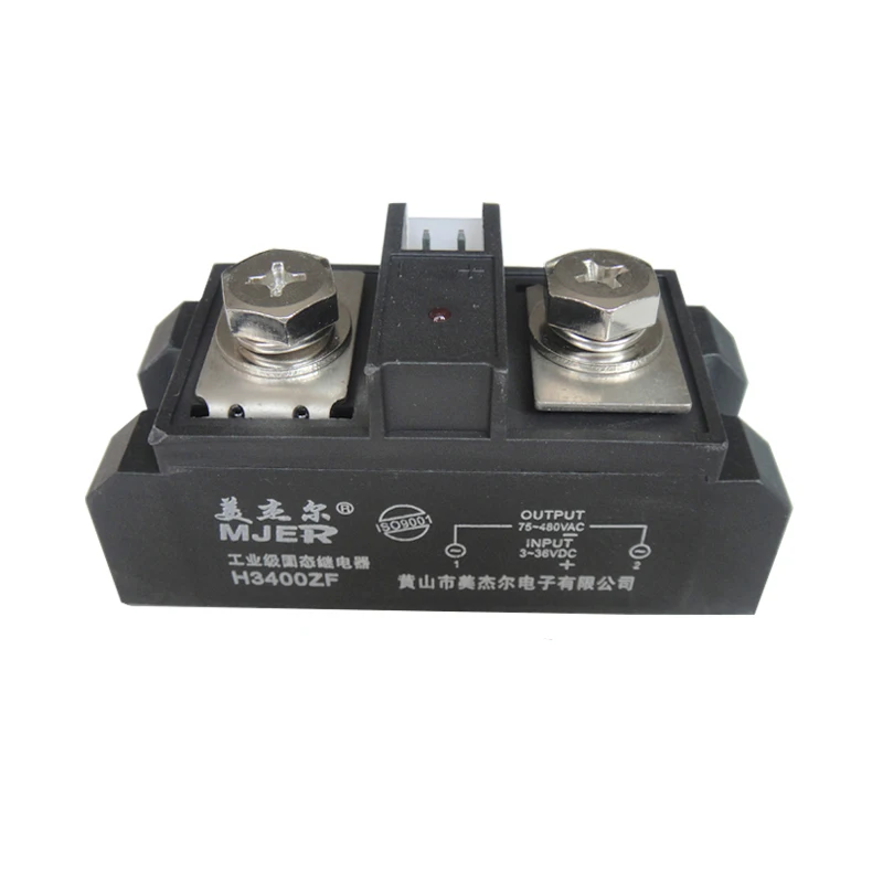 

Solid state Industrial relay DC to AC 400A H3400ZF SSR400A XIMADUN H3400ZF Relay 400a